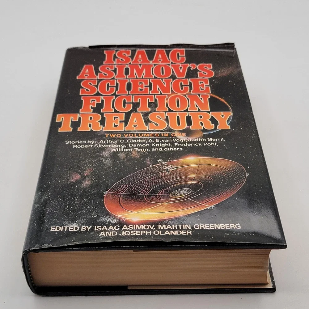Isaac Asimov Isaac Asimov's Science Fiction Treasury Hardcover 1980 Anthology Gd